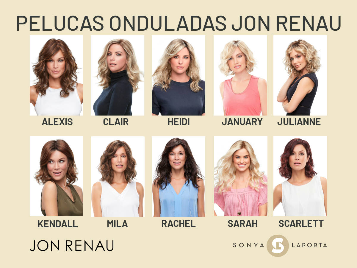 Las 10 onduladas de pelo sintético Jon Renau | Sonya