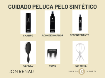 Cuidados peluca pelo sintético