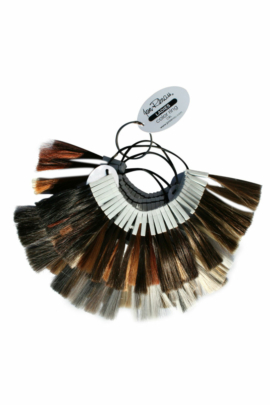 Muestrario colores pelucas de señora Jon Renau