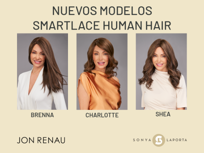 Descubre los nuevos modelos de la colección SmartLace Human Hair de Jon Renau